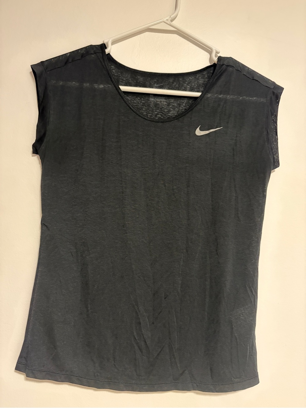 Nike Dri-FIT Cool Breeze Y2K Black Women’s S Running Workout Top